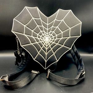 Spider Web Heart Backpack